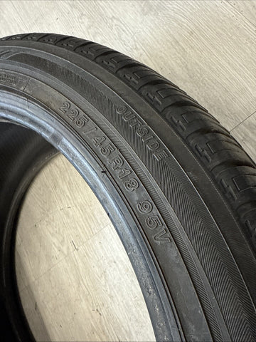 2021 Used 225/45R18 Yokohama YK740 GTX 95V - 11/32