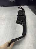 BMW F80 M3 F82 M4 15-19 MP STYLE CARBON FIBER REAR BUMPER DIFFUSER