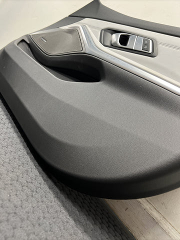 BMW 21-26 G80 M3 Sedan OEM Front Right Passenger Door Card Panel Silverstone