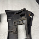 01-06 BMW E46 M3 FRONT BUMPER COVER GUARDS BRACKETS 2695247