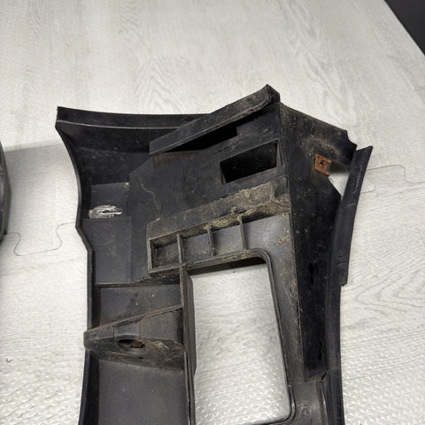 01-06 BMW E46 M3 FRONT BUMPER COVER GUARDS BRACKETS 2695247