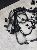 14-19 BMW F85 F86 X5M X6M S63 Engine Motor Front Right Wire Harness Loom *CUT