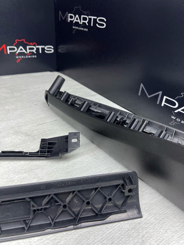 01-06 BMW E46 M3 Convertible Interior Armrests Trim Carbon Fiber *Notes*