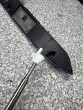 01-03 BMW E46 M3 Coupe Trunk Lid Grip Key Deck Handle Topaz Blue *Crack*