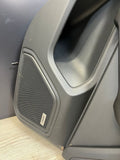 Porsche 15-21 Macan Left Rear Driver Door Card Panel Black BOSE