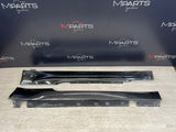 06-10 BMW E63 E64 M6 Side Skirts Rocker Panels Black Sapphire OEM