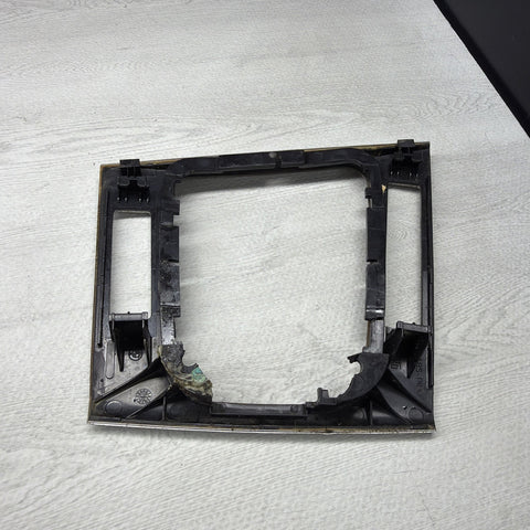 01-06 BMW E46 M3 Convertible Interior Center Shift Shifter Trim Brushed Aluminum