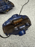 BMW 15-20 F80 F82 F83 M3 M4 Rear Brake Calipers OEM Blue