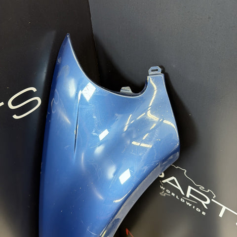 01-06 BMW E46 M3 Right Passenger Fender Topaz Blue *Dented*