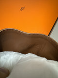 NEW Hermes Goatskin Womans Low Ankle Hanae 85 Velvet Boots 37