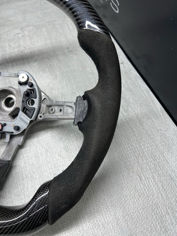 NEW 15-20 BMW F80 F82 F83 M3 M4 Carbon Fiber Steering Wheel Blue