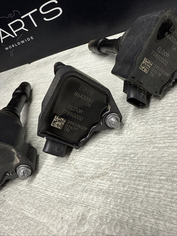 OEM BMW 21-25 G80 G82 G83 M3 M4 S58 Engine Ignition Coils Eldor SET 6