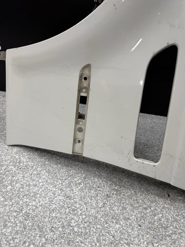 01-06 BMW E46 M3 Left Driver Fender Alpine White *Bent / Dent