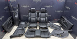 MBMW E64 M6 08-10 CONVERTIBLE FRONT REAR LEATHER SPORT SEAT BLACK DOOR CARDS
