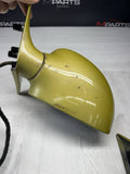 01-06 BMW E46 M3 Side View Door Mirrors Pair Phoenix Yellow