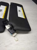15-20 BMW F82 M4 Left & Right Interior Sun Visor Pair Black OEM