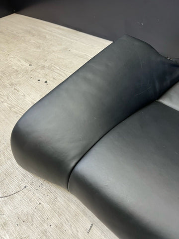 08-13 BMW E92 M3 Coupe Right Passenger Rear Seat Bottom Bench Pad Black Leather
