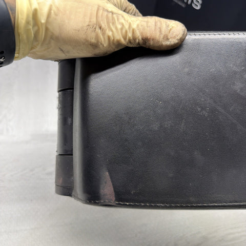 01-06 BMW E46 M3 Center Console Armrest Arm Rest Black Leather *Notes*