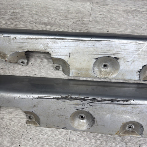 01-06 BMW E46 M3 Rocker Panel Side Skirts OEM Titanium Silver *Notes*