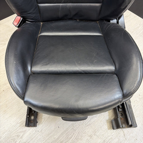 01-06 BMW E46 M3 Convertible Interior Front Driver Heated Seat Black