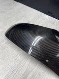 NEW BMW 15-20 F80 F82 F83 M3 M4 Carbon Fiber Left Driver Mirror Cover