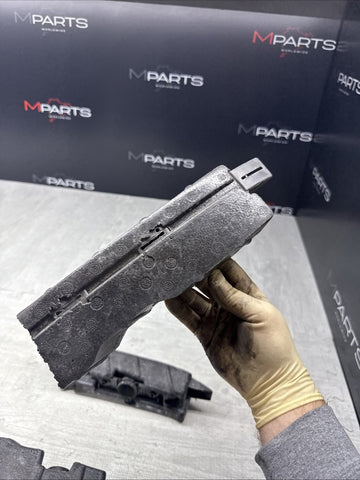 02-06 BMW E46 M3 Front Bumper Rebar Styro Foam Support Incomplete