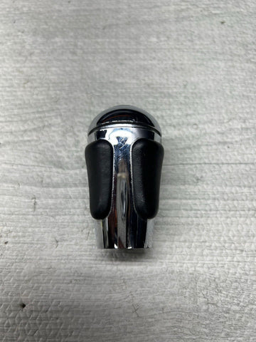 2004-2006 BMW E46 M3 SMG GEAR SHIFT KNOB NAPPA LEATHER CHROME OEM