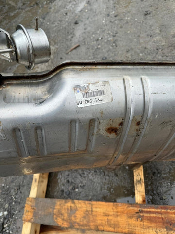 2010-2014 BMW E70 E71 X5M X6M S63 Exhaust Muffler Rear OEM