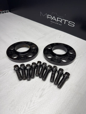 15MM Spacers + Extended Bolts PAIR 5x120 BMW E SERIES Macht Schnell