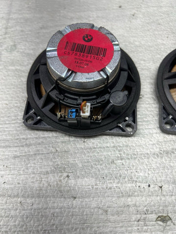 BMW E63 E92 335 650 M3 M5 M6 X5 Individual Audio Sound Speakers Coaxial Pair Oem