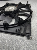 15-20 OEM BMW F80 F82 F83 M3 M4 Electric Radiator Cooling Fan w/Shroud *Crack