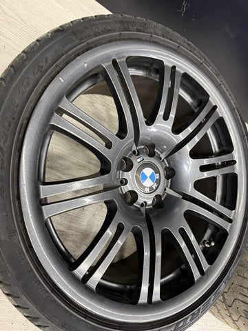 OEM BMW 01-06 E46 M3 19” Style 67 Wheels Rims Staggered Set