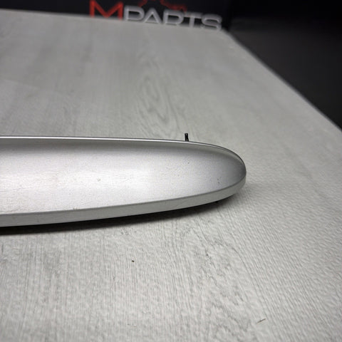 01-06 BMW E46 M3 Convertible Trunk Lid Grip Key Deck Handle Titan Silver