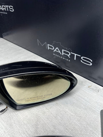 2006-2008 BMW E63 E64 M6 Door Mirrors Set Sapphire Black