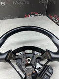 04-09 HONDA S2000 S2K AP2 OEM BLACK LEATHER STEERING WHEEL