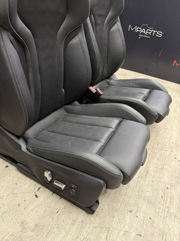 BMW 21-26 G82 M4 Coupe Front Seats Leather Heated Black