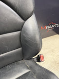 BMW E46 M3 Coupe Front Sport Seats Pair Black Napa Leather 2001-2006 OEM *Notes*