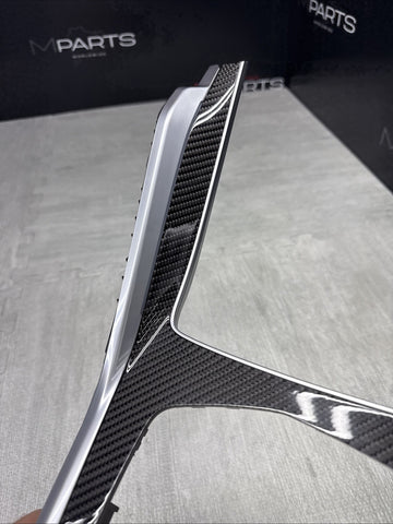 BMW G06 X6 F96 X6M Cup Holder Center Console Drink Holder 5A34FD9 Carbon Fiber