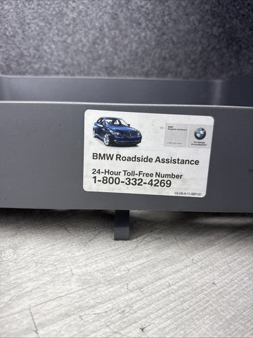 BMW 06-13 E90 E92 E93 325 328 330 335 M3 Trunk Battery Cover Right 7070520