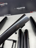 01-06 BMW E46 M3 Coupe Interior Armrests Trim Set Piano Black