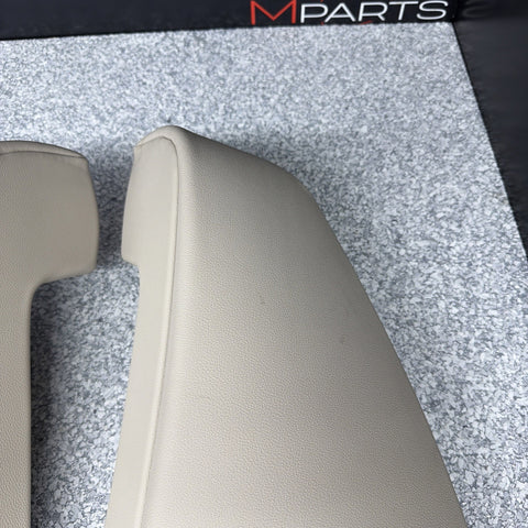 BMW M340i 330i G20 Rear Left & Right Black Seat Bolster Set (2) Canberra Beige