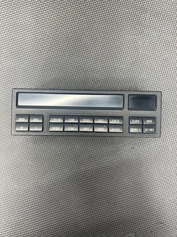 BMW OEM E36 318 325 328 M3 11 BUTTON ON BOARD COMPUTER CHECK OBC DISPLAY 92-99