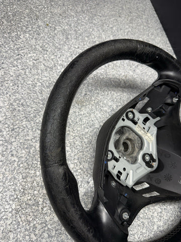 OEM Genuine BMW 08-13 E90 E92 E93 M3 Leather Steering Wheel DCT *Worn*
