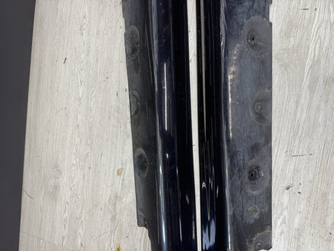 01-06 BMW E46 M3 Rocker Panel Side Skirts OEM Carbon Black
