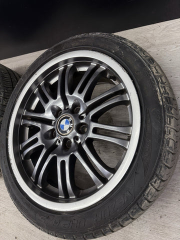01-06 BMW E46 M3 Wheels Rims Style 67 Factory OEM 18” 18x8 18x9 Staggered