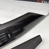 15-20 BMW F80 M3 F82 M4 Carbon Fiber Interior Dash Dashboard Trim Set OEM