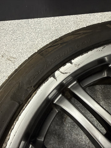 01-06 BMW E46 M3 Factory Front 18x8 M Double Spoke Alloy Style 67 Wheel 18" OEM