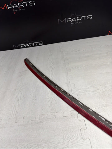 BMW E39 M5 00-03 TRUNK SPOILER IMOLA RED 694051 OEM
