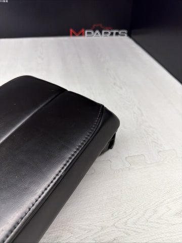 08-13 BMW E90 E92 E93 M3 Armrest Black Leather OEM