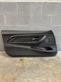 15-20 BMW F82 F83 M4 S55 Front Left Driver Black Leather Door Card Panel